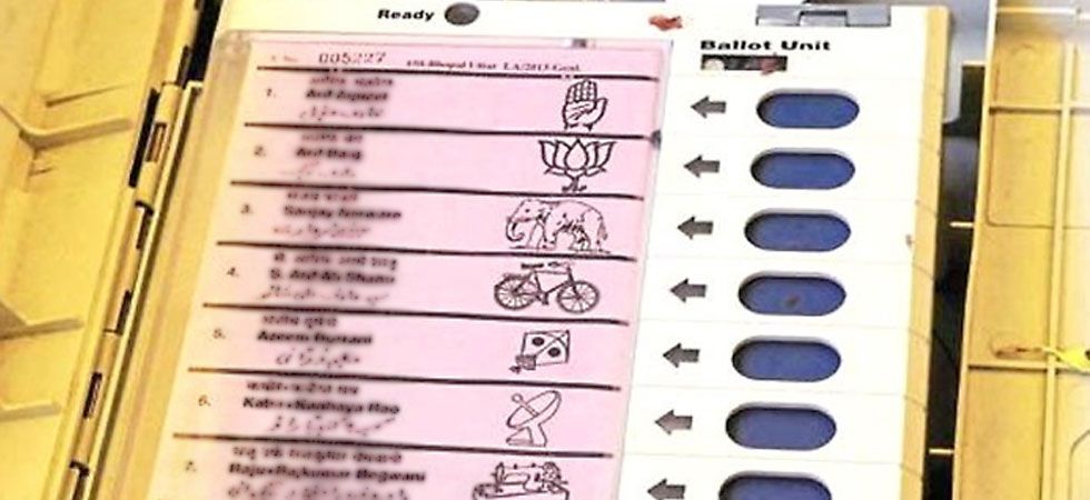 Image result for Indian man chops index finger after vote mistake