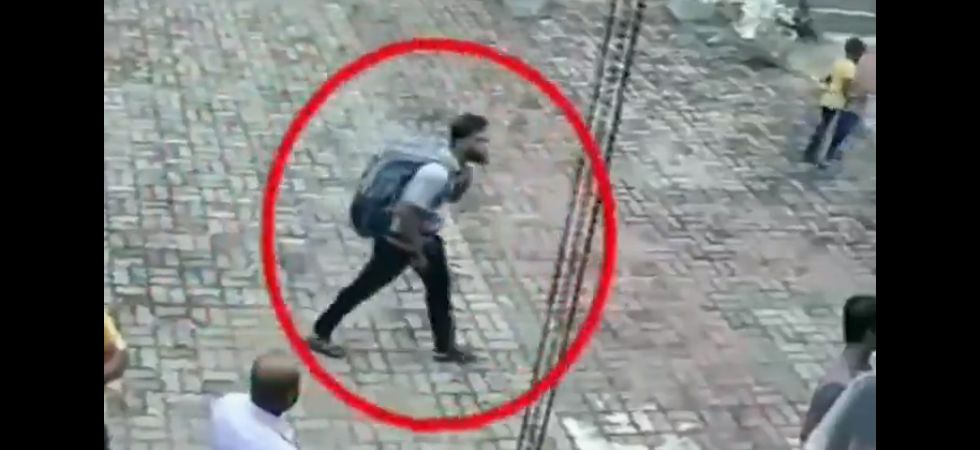 sri lanka bomb blast cctv footage video