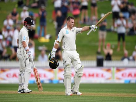 Tom Latham Hits Ton, Ross Taylor DRS Stuns England In ...