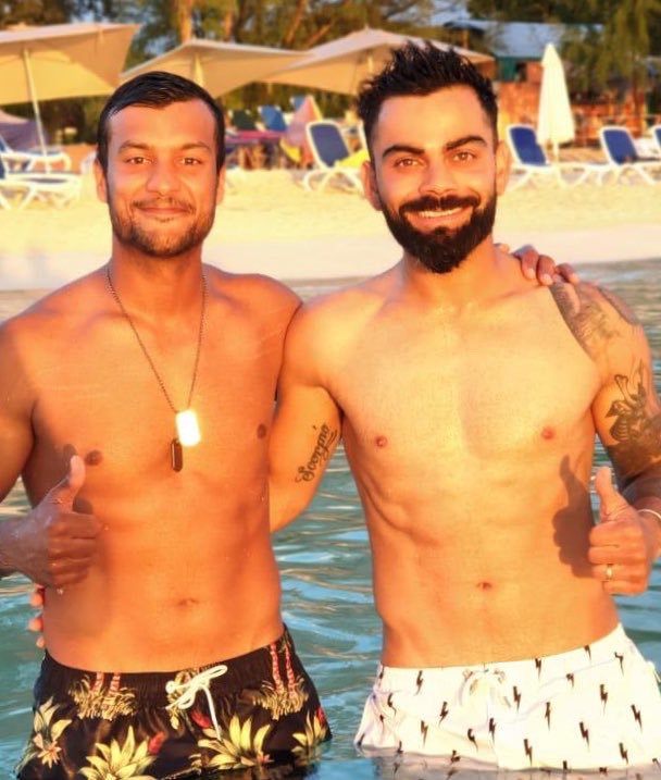 In pics - Virat Kohli and team have a fun day out in the beaches of the ...